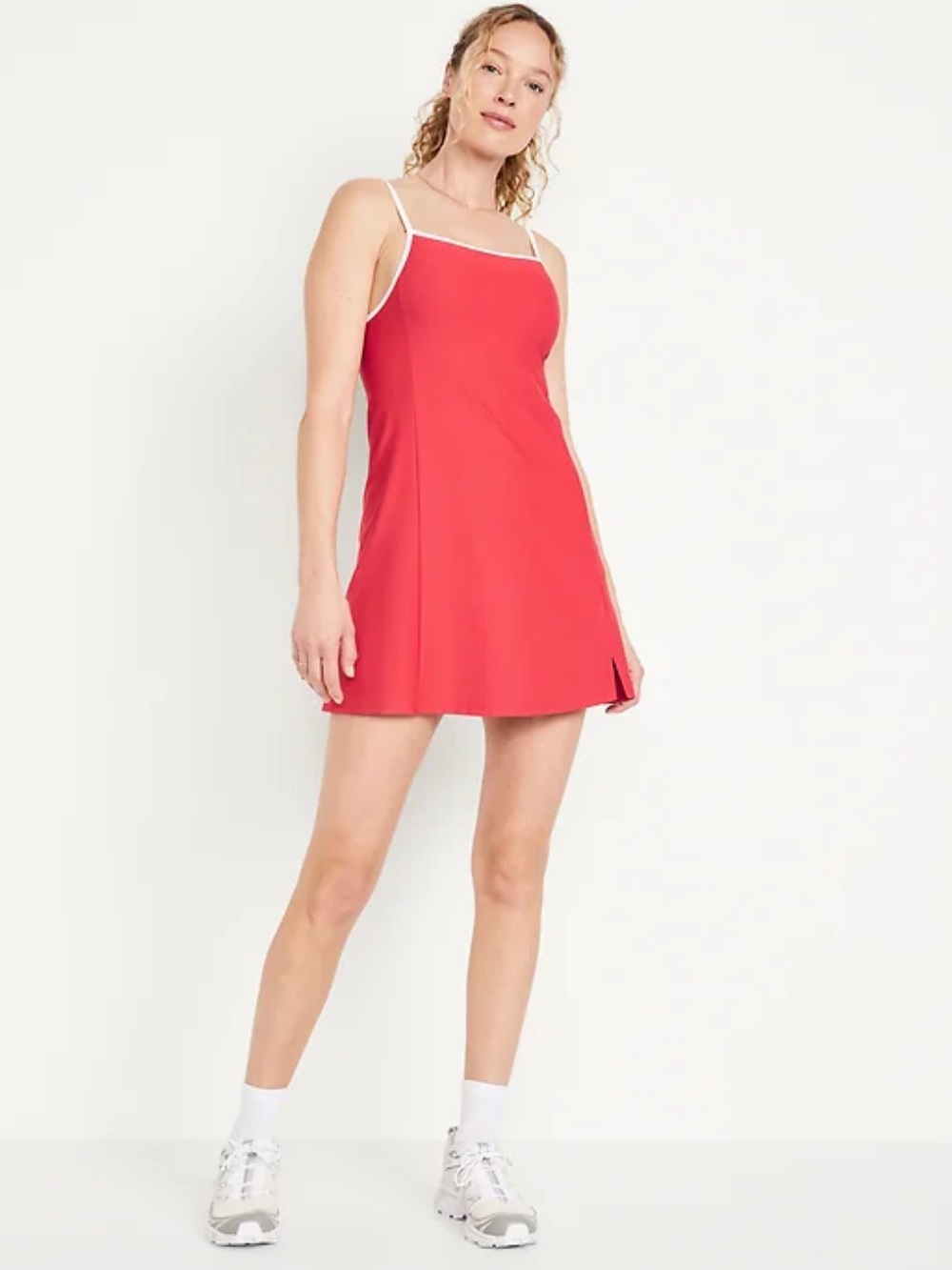 Old Navy | LIKE NEW Powersoft athletic spaghetti strap stretch mini dress XS